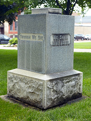 GAR Post monument. Photo ©2014 Look Around You Ventures, LLC.